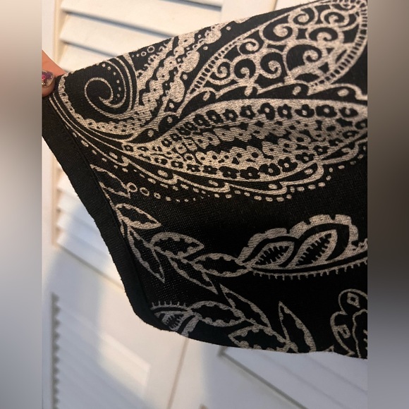 Paisley Print Sweater Dress Plus - Picture 3 of 10